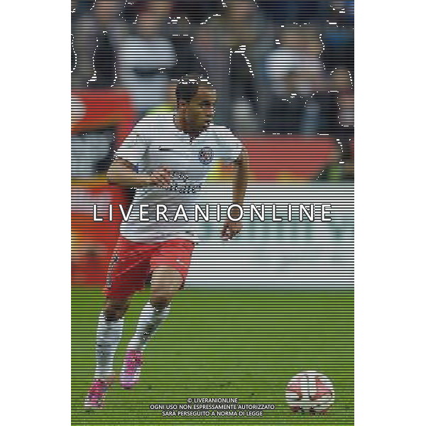 Lucas Moura - 17.10.2104 - Lens / PSG - 10eme journee de Ligue 1 Photo : Andre Ferreira / Icon Sport AG ALDO LIVERANI SAS ONLY ITALY