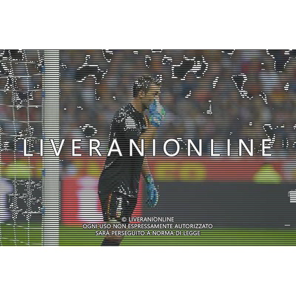 Rudy Riou - 17.10.2104 - Lens / PSG - 10eme journee de Ligue 1 Photo : Andre Ferreira / Icon Sport AG ALDO LIVERANI SAS ONLY ITALY