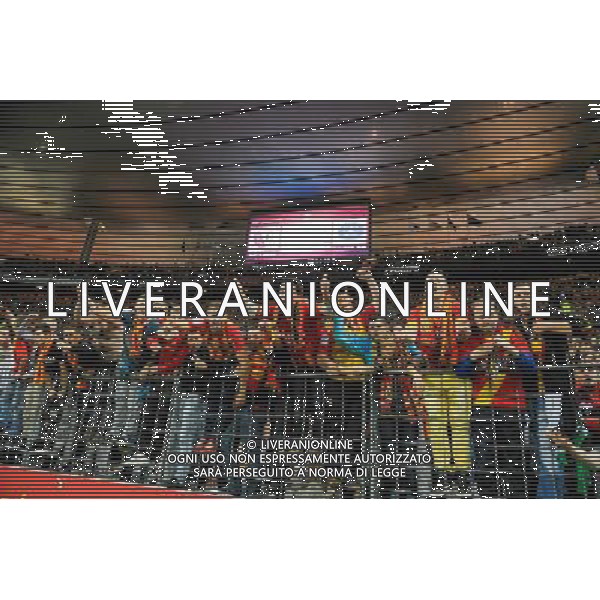 Supporters Lens - 17.10.2104 - Lens / PSG - 10eme journee de Ligue 1 Photo : Andre Ferreira / Icon Sport AG ALDO LIVERANI SAS ONLY ITALY