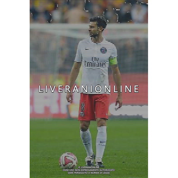 Thiago Motta - 17.10.2104 - Lens / PSG - 10eme journee de Ligue 1 Photo : Andre Ferreira / Icon Sport AG ALDO LIVERANI SAS ONLY ITALY