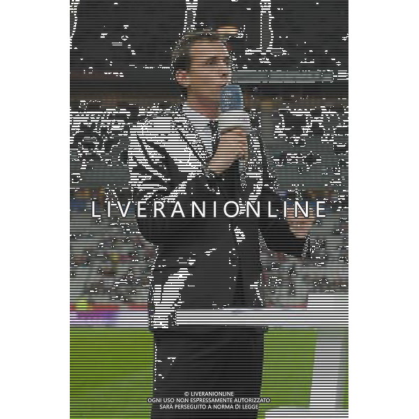 Florian Genton - beINsport - 17.10.2104 - Lens / PSG - 10eme journee de Ligue 1 Photo : Andre Ferreira / Icon Sport AG ALDO LIVERANI SAS ONLY ITALY