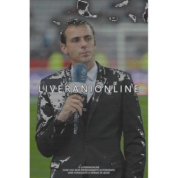 Florian Genton - beINsport - 17.10.2104 - Lens / PSG - 10eme journee de Ligue 1 Photo : Andre Ferreira / Icon Sport AG ALDO LIVERANI SAS ONLY ITALY