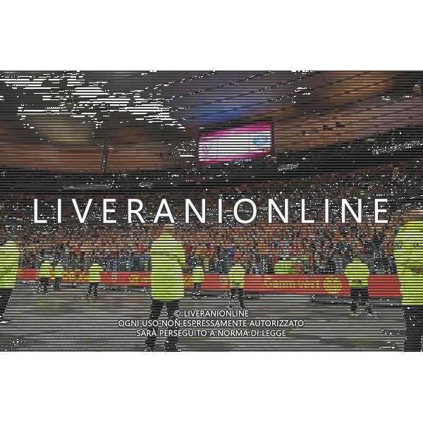 Illustration Stewards - 17.10.2104 - Lens / PSG - 10eme journee de Ligue 1 Photo : Andre Ferreira / Icon Sport AG ALDO LIVERANI SAS ONLY ITALY