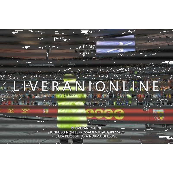 Illustration Stewards - 17.10.2104 - Lens / PSG - 10eme journee de Ligue 1 Photo : Andre Ferreira / Icon Sport AG ALDO LIVERANI SAS ONLY ITALY