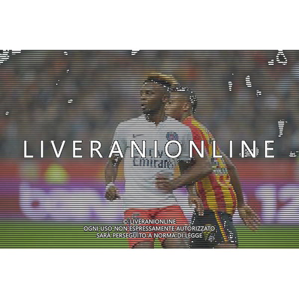 Jean Christophe Bahebeck - 17.10.2104 - Lens / PSG - 10eme journee de Ligue 1 Photo : Andre Ferreira / Icon Sport AG ALDO LIVERANI SAS ONLY ITALY
