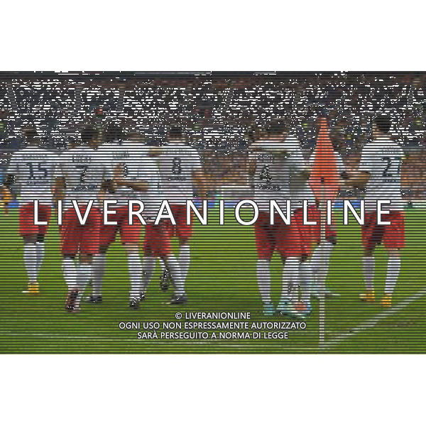 Joie PSG / Yohan Cabaye - 17.10.2104 - Lens / PSG - 10eme journee de Ligue 1 Photo : Andre Ferreira / Icon Sport AG ALDO LIVERANI SAS ONLY ITALY