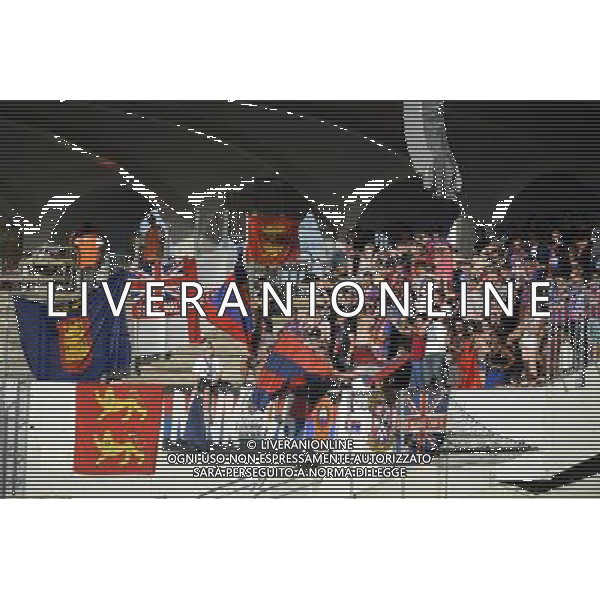 Supporters Caen - 19.10.2014 - Bordeaux / Caen - 10eme journee Ligue 1 Photo : Caroline Blumberg / Icon Sport *** Local Caption *** AG ALDO LIVERANI SAS ONLY ITALY *** Local Caption *** AG ALDO LIVERANI SAS ONLY ITALY