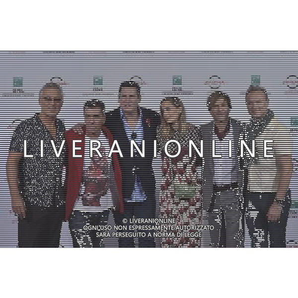 Roma - 20/10/2014 - Auditorium Parco della Musica - Festival Internazionale del Film di Roma - Photocall del film \' Soul Boys of the Western World \' - nella foto: La regista George Hencken con il gruppo Spandau Ballet / Ph. Fabrizio Corradetti - Ag. Aldo Liverani sas