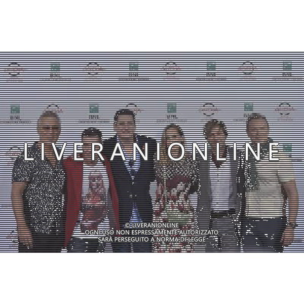 Roma - 20/10/2014 - Auditorium Parco della Musica - Festival Internazionale del Film di Roma - Photocall del film \' Soul Boys of the Western World \' - nella foto: La regista George Hencken con il gruppo Spandau Ballet / Ph. Fabrizio Corradetti - Ag. Aldo Liverani sas