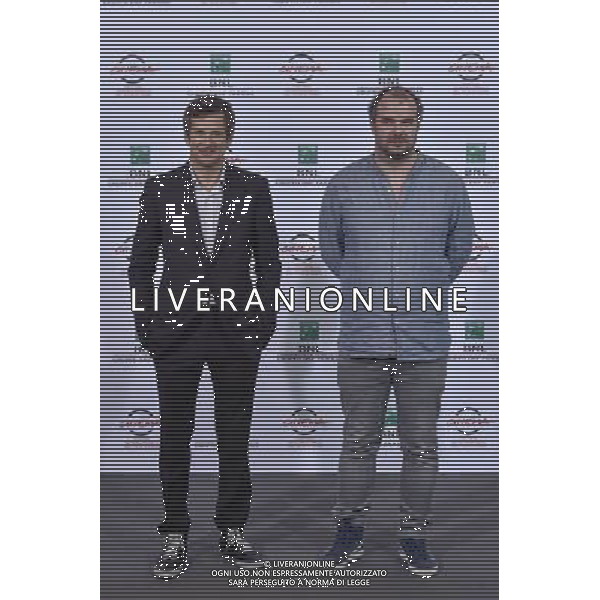 Roma - 20/10/2014 - Auditorium Parco della Musica - Festival Internazionale del Film di Roma - Photocall del film \' Next time I\'ll aim for the heart \' - nella foto: Cedric Anger regista del film con Guillaume Canet / Ph. Fabrizio Corradetti - Ag. Aldo Liverani sas