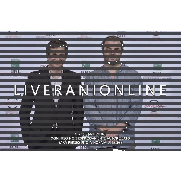 Roma - 20/10/2014 - Auditorium Parco della Musica - Festival Internazionale del Film di Roma - Photocall del film \' Next time I\'ll aim for the heart \' - nella foto: Cedric Anger regista del film con Guillaume Canet / Ph. Fabrizio Corradetti - Ag. Aldo Liverani sas