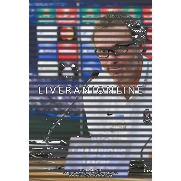 Laurent BLANC - 20.10.2014 - Conference de presse - Paris Saint Germain - Ligue des Champions Photo : Dave Winter / Icon Sport AG ALDO LIVERANI SAS ONLY ITALY