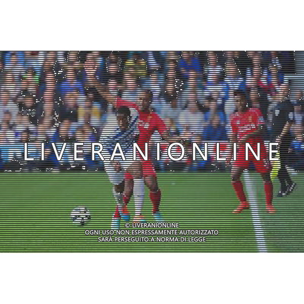 Leroy FER / Glen JOHNSON - 19.10.2014 - Queens Park Rangers / Liverpool - 8eme journee de Premier League Photo : Winterpress / Icon Sport AG ALDO LIVERANI SAS ONLY ITALY
