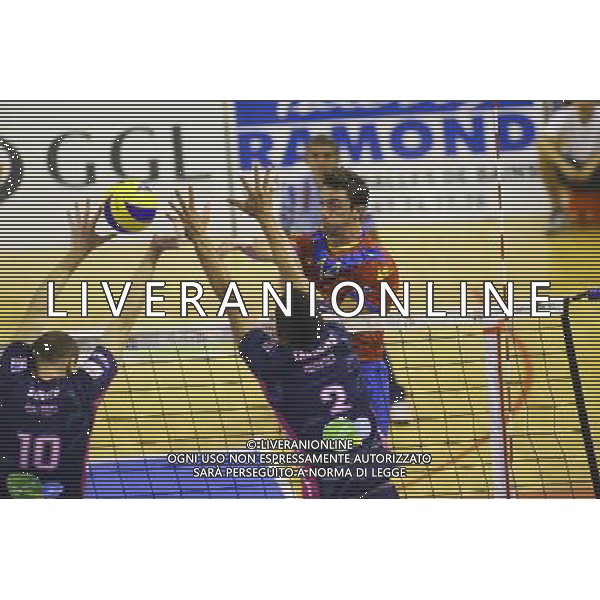 Julien LAVAGNE - 18.10.2014 - Sete / Ajaccio - 1ere journee Ligue A Photo : Nicolas Guyonnet / Icon Sport AG ALDO LIVERANI SAS ONLY ITALY