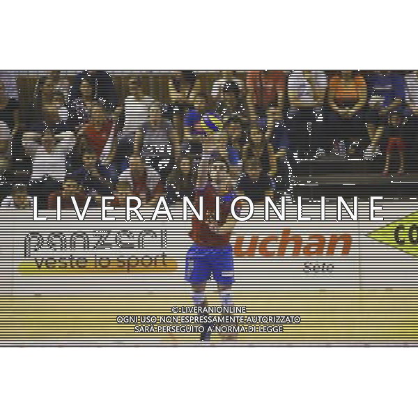 Julien LAVAGNE - 18.10.2014 - Sete / Ajaccio - 1ere journee Ligue A Photo : Nicolas Guyonnet / Icon Sport AG ALDO LIVERANI SAS ONLY ITALY