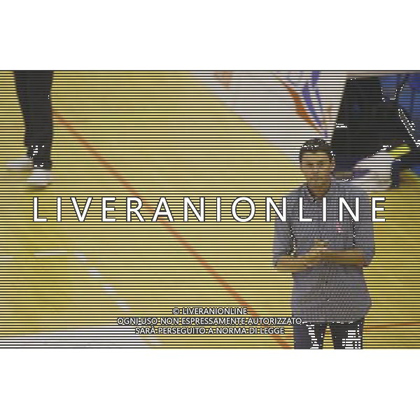 Patrick DUFLOS - 18.10.2014 - Sete / Ajaccio - 1ere journee Ligue A Photo : Nicolas Guyonnet / Icon Sport AG ALDO LIVERANI SAS ONLY ITALY
