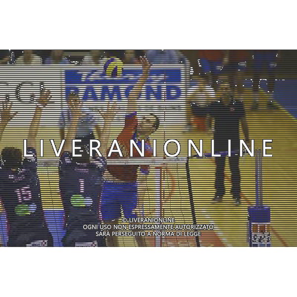Valentin BRATOEV - 18.10.2014 - Sete / Ajaccio - 1ere journee Ligue A Photo : Nicolas Guyonnet / Icon Sport AG ALDO LIVERANI SAS ONLY ITALY