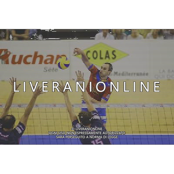 Valentin BRATOEV - 18.10.2014 - Sete / Ajaccio - 1ere journee Ligue A Photo : Nicolas Guyonnet / Icon Sport AG ALDO LIVERANI SAS ONLY ITALY