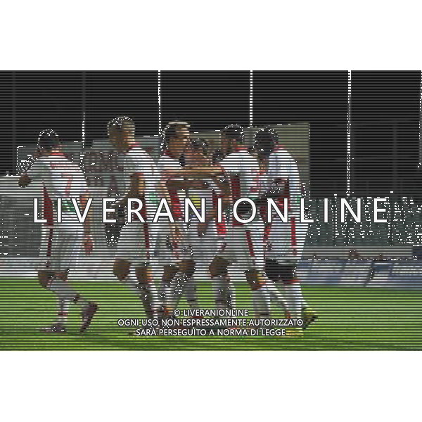 JOIE DE Marvin DIOP / Benoit PEDRETTI - 17.10.2014 - Clermont / Ajaccio - 11eme journee de Ligue 2 - Photo : Jean Paul Thomas / Icon Sport AG ALDO LIVERANI SAS ONLY ITALY