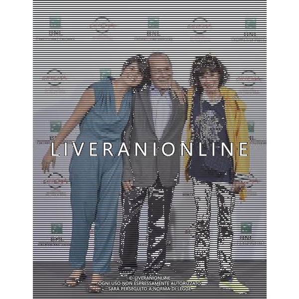 Roma - 20/10/2014 - Auditorium Parco della Musica - Festival Internazionale del Film di Roma - Photocall del film \' Sand Dollars \' - nella foto: Geraldine Chaplin con lo scrittore Jean Noel Pancrazi e la regista Laura Amelia Guzman / Ph. Fabrizio Corradetti - Ag. Aldo Liverani sas