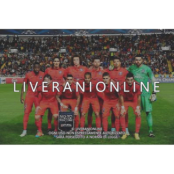 FORMAZIONE Equipe PSG - 21.10.2014 - Apoel Nicosie / Paris Saint Germain - Champions League Photo : Dave Winter / Icon Sport /Agenzia Aldo Liverani sas - ITALY ONLY - EDITORIAL USE ONLY