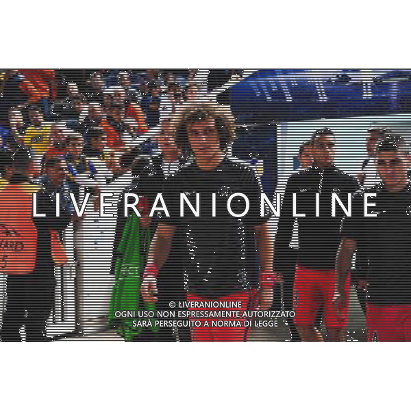 David LUIZ - 21.10.2014 - Apeol Nicosie / Paris Saint Germain - Champions League Photo : Dave Winter / Icon Sport /Agenzia Aldo Liverani sas - ITALY ONLY - EDITORIAL USE ONLY
