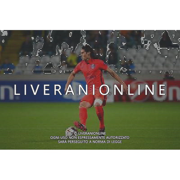 Edinson CAVANI - 21.10.2014 - Apeol Nicosie / Paris Saint Germain - Champions League Photo : Dave Winter / Icon Sport /Agenzia Aldo Liverani sas - ITALY ONLY - EDITORIAL USE ONLY