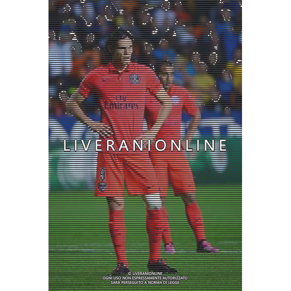 Edinson CAVANI - 21.10.2014 - Apeol Nicosie / Paris Saint Germain - Champions League Photo : Dave Winter / Icon Sport /Agenzia Aldo Liverani sas - ITALY ONLY - EDITORIAL USE ONLY