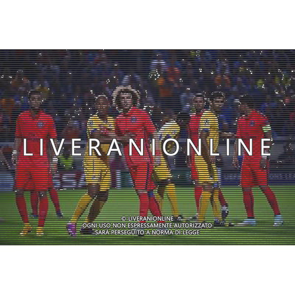 Joao Guilherme Leme AMORIM / David LUIZ - 21.10.2014 - Apeol Nicosie / Paris Saint Germain - Champions League Photo : Dave Winter / Icon Sport /Agenzia Aldo Liverani sas - ITALY ONLY - EDITORIAL USE ONLY
