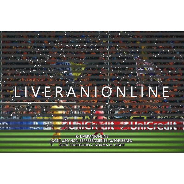Supporters APOEL Nicosie - 21.10.2014 - Apeol Nicosie / Paris Saint Germain - Champions League Photo : Dave Winter / Icon Sport /Agenzia Aldo Liverani sas - ITALY ONLY - EDITORIAL USE ONLY