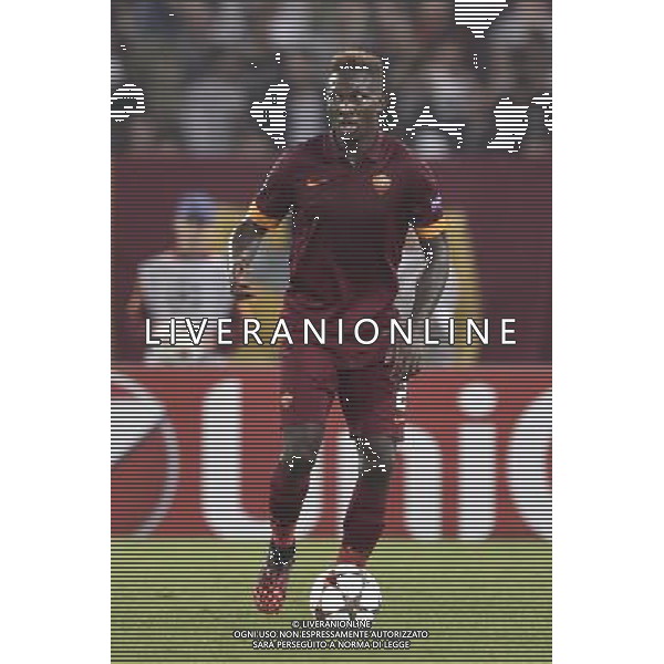 Roma - 21/10/2014 - Stadio Olimpico - Uefa Champions League 2014/2015 - AS Roma vs Bayern Monaco - nella foto: Mapou Yanga-Mbiwa / Ph Fabrizio Corradetti - Ag. Aldo Liverani sas