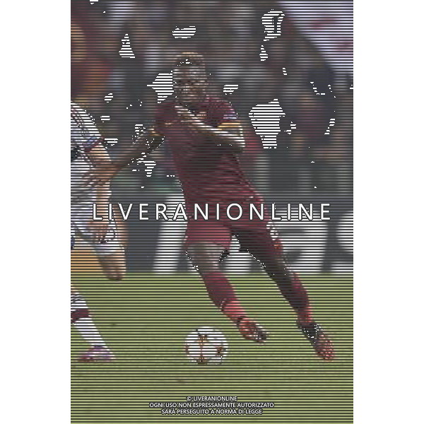 Roma - 21/10/2014 - Stadio Olimpico - Uefa Champions League 2014/2015 - AS Roma vs Bayern Monaco - nella foto: Mapou Yanga-Mbiwa / Ph Fabrizio Corradetti - Ag. Aldo Liverani sas