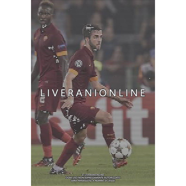 Roma - 21/10/2014 - Stadio Olimpico - Uefa Champions League 2014/2015 - AS Roma vs Bayern Monaco - nella foto: Miralem Pjanic / Ph Fabrizio Corradetti - Ag. Aldo Liverani sas