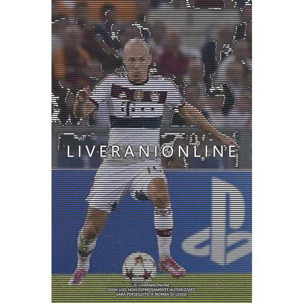 Roma - 21/10/2014 - Stadio Olimpico - Uefa Champions League 2014/2015 - AS Roma vs Bayern Monaco - nella foto: Arjen Robben / Ph Fabrizio Corradetti - Ag. Aldo Liverani sas
