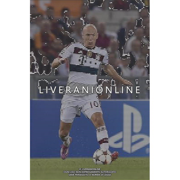 Roma - 21/10/2014 - Stadio Olimpico - Uefa Champions League 2014/2015 - AS Roma vs Bayern Monaco - nella foto: Arjen Robben / Ph Fabrizio Corradetti - Ag. Aldo Liverani sas