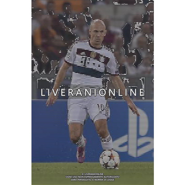 Roma - 21/10/2014 - Stadio Olimpico - Uefa Champions League 2014/2015 - AS Roma vs Bayern Monaco - nella foto: Arjen Robben / Ph Fabrizio Corradetti - Ag. Aldo Liverani sas