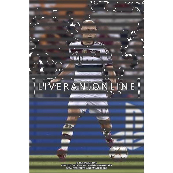 Roma - 21/10/2014 - Stadio Olimpico - Uefa Champions League 2014/2015 - AS Roma vs Bayern Monaco - nella foto: Arjen Robben / Ph Fabrizio Corradetti - Ag. Aldo Liverani sas