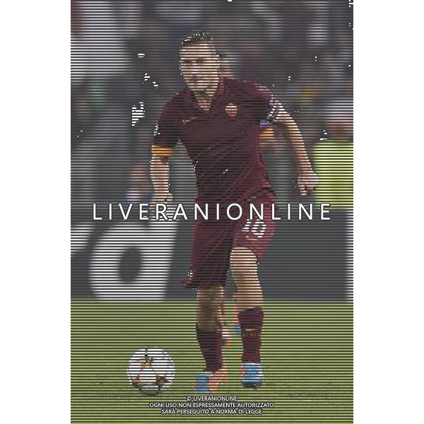 Roma - 21/10/2014 - Stadio Olimpico - Uefa Champions League 2014/2015 - AS Roma vs Bayern Monaco - nella foto: Francesco Totti / Ph Fabrizio Corradetti - Ag. Aldo Liverani sas
