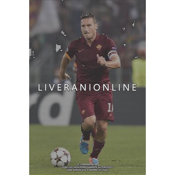 Roma - 21/10/2014 - Stadio Olimpico - Uefa Champions League 2014/2015 - AS Roma vs Bayern Monaco - nella foto: Francesco Totti / Ph Fabrizio Corradetti - Ag. Aldo Liverani sas