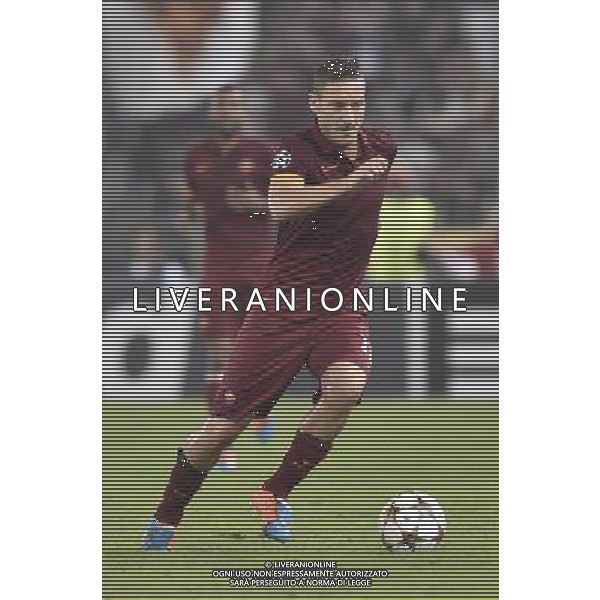 Roma - 21/10/2014 - Stadio Olimpico - Uefa Champions League 2014/2015 - AS Roma vs Bayern Monaco - nella foto: Francesco Totti / Ph Fabrizio Corradetti - Ag. Aldo Liverani sas