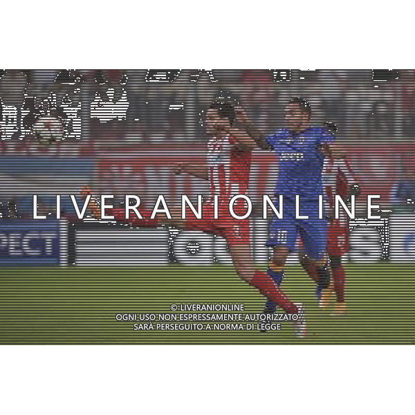 Atene 22-10-2014 - Olympiakos vs Juventus Champions League 2014-2015 Nella foto: Tevez , Botla foto tardito federico -ag aldo liverani sas