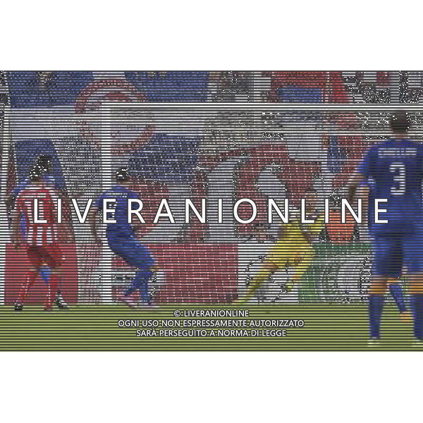 Atene 22-10-2014 - Olympiakos vs Juventus Champions League 2014-2015 Nella foto: occasione gol Morata FOTO FEDERICO TARRDITO-AG ALDO LIVERANI SAS
