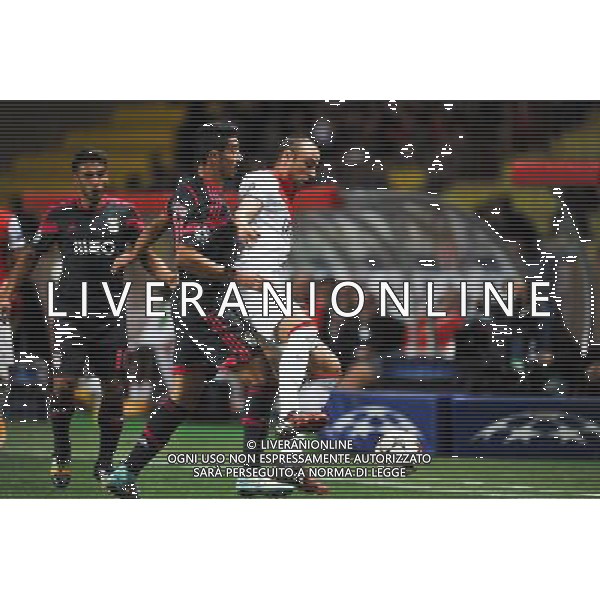 Andrea Almeida / Dimitar Berbatov - 22.10.2014 - Monaco / Benfica - Champions League Photo : Neal Simspon / Icon Sport /Agenzia Aldo Liverani sas - ITALY ONLY - EDITORIAL USE ONLY