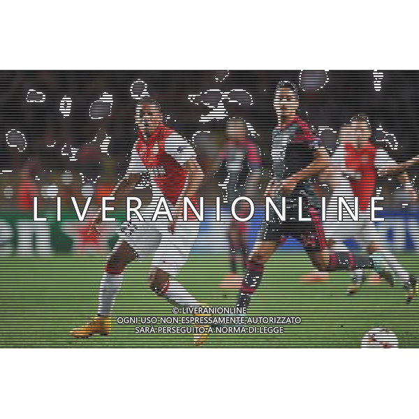 Andrea Almeida / Anthony Martial - 22.10.2014 - Monaco / Benfica - Champions League Photo : Neal Simspon / Icon Sport /Agenzia Aldo Liverani sas - ITALY ONLY - EDITORIAL USE ONLY