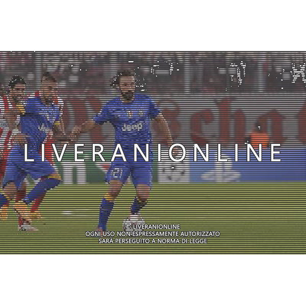 Olympiakos vs Juventus Champions League 2014/2015 - Atene 22 ottobre 2014 Nella foto: Andrea Pirlo ©tardito/Agenzia Aldo Liverani sas 