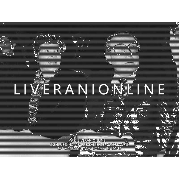 ARCHIVIO LIVERANI NELLA FOTO CARLO AZEGLIO CIAMPI CON LA MOGLIE FRANCA PILLA AG ALDO LIVERANI SAS