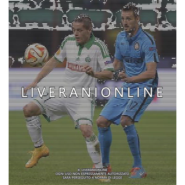 UEFA Europa League 2014/2015 Gruppo F Milano - 23.10.2014 Inter-St. Etienne Nella Foto:hamouma kuzmanovic /Ph.Vitez-Ag. Aldo Liverani