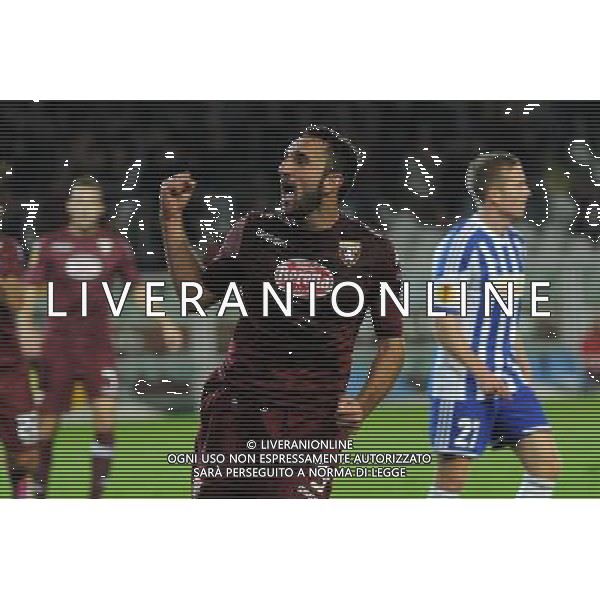 UEFA Europa League - Fase a gironi 3¡ Giornata Gruppo B Torino 23-10-2014 Stadio Olimpico Torino vs HJK Helsinki nella foto Molinaro segna 1 a 0 Torino foto Roberto Garavaglia - ag. Aldo Liverani