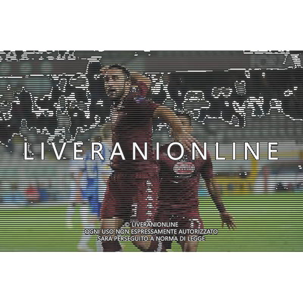 UEFA Europa League - Fase a gironi 3¡ Giornata Gruppo B Torino 23-10-2014 Stadio Olimpico Torino vs HJK Helsinki nella foto Molinaro segna 1 a 0 Torino foto Roberto Garavaglia - ag. Aldo Liverani