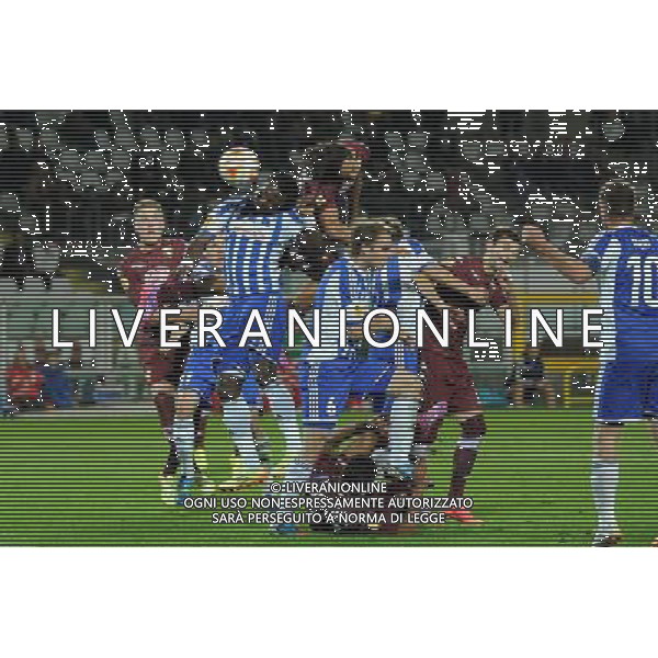 UEFA Europa League - Fase a gironi 3¡ Giornata Gruppo B Torino 23-10-2014 Stadio Olimpico Torino vs HJK Helsinki nella foto occasione Amauri di testa foto Roberto Garavaglia - ag. Aldo Liverani